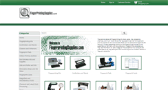 Desktop Screenshot of fingerprintingsupplies.com